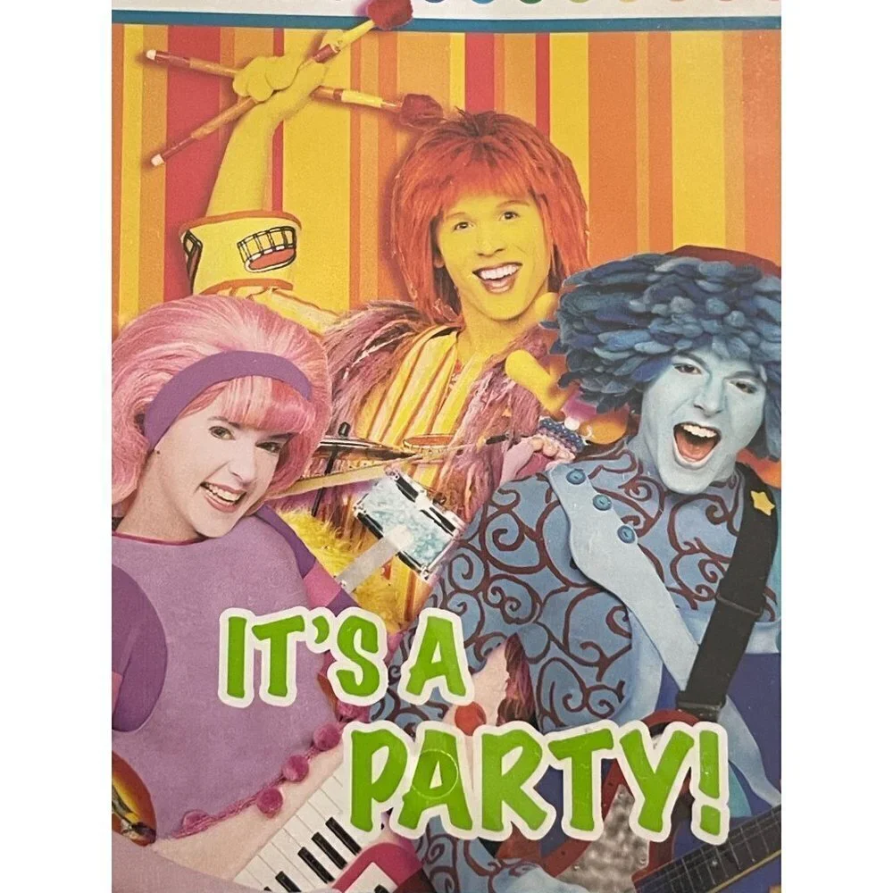 Unique 4 Packs Doodlebops Party Invitation Cards With Envelopes (32 Cards total)